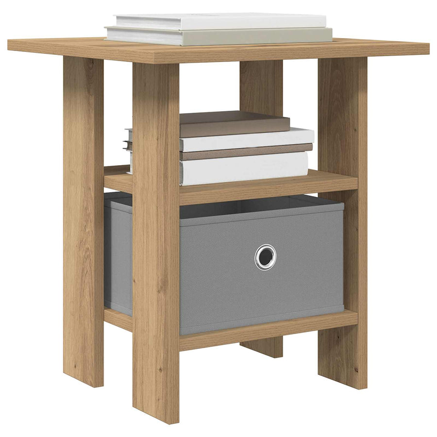 Nachtkastje 2 pcs Artisan Eiken 41 x 40 x 45 cm Bewerkt hout