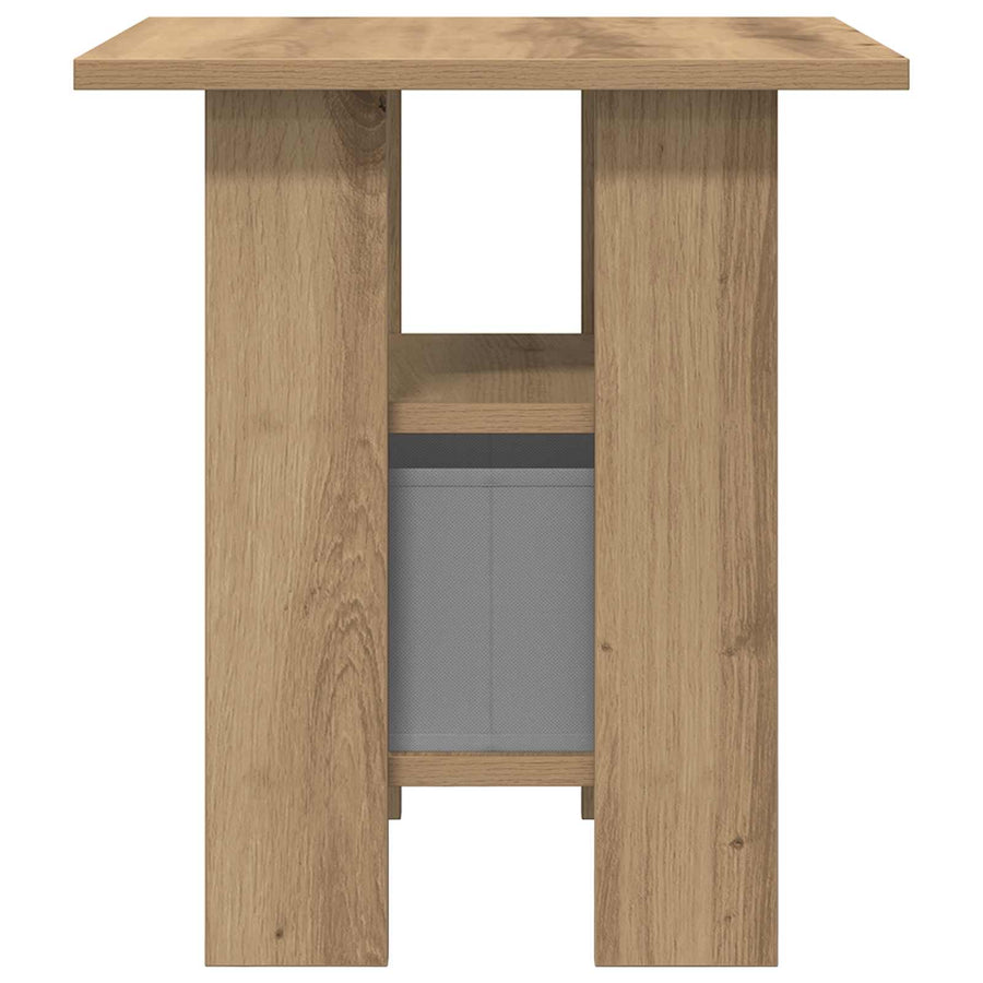 Nachtkastje 2 pcs Artisan Eiken 41 x 40 x 45 cm Bewerkt hout