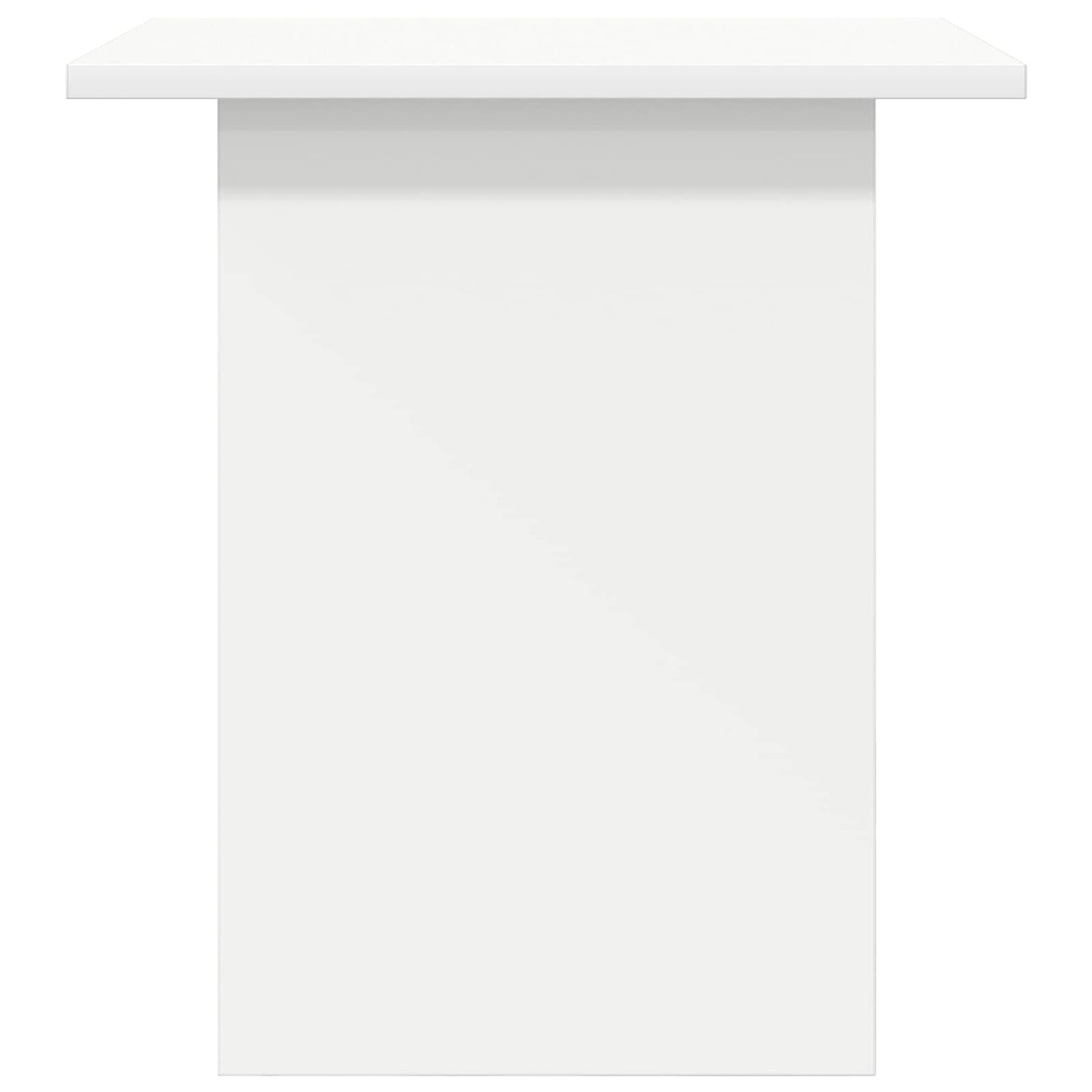 Nachtkastje met lade 2 pcs Wit 41 x 40 x 45 cm Bewerkt hout