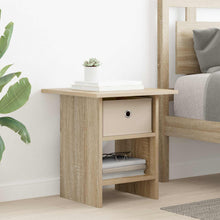 Nachtkastje met lade Sonoma Eiken 41 x 40 x 45 cm Bewerkt hout