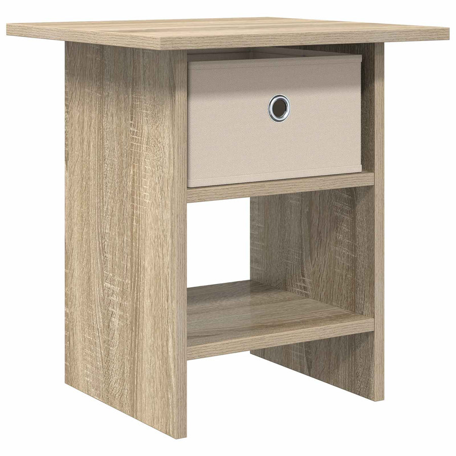 Nachtkastje met lade Sonoma Eiken 41 x 40 x 45 cm Bewerkt hout