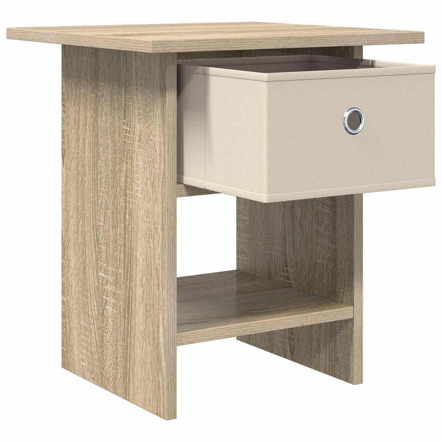 Nachtkastje met lade Sonoma Eiken 41 x 40 x 45 cm Bewerkt hout