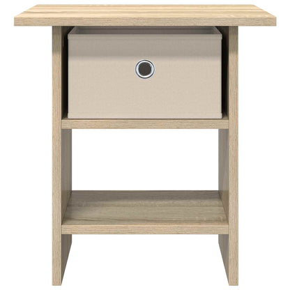 Nachtkastje met lade Sonoma Eiken 41 x 40 x 45 cm Bewerkt hout