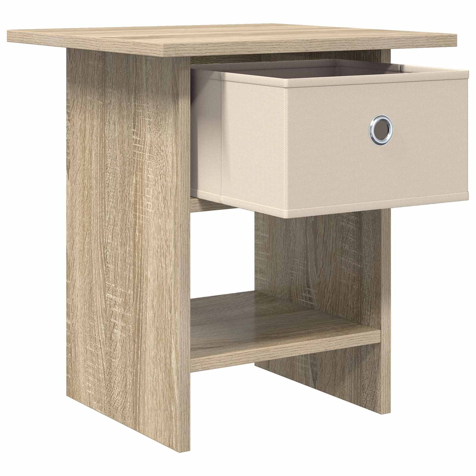 Nachtkastje 2 pcs Sonoma Eiken 41 x 40 x 45 cm Bewerkt hout