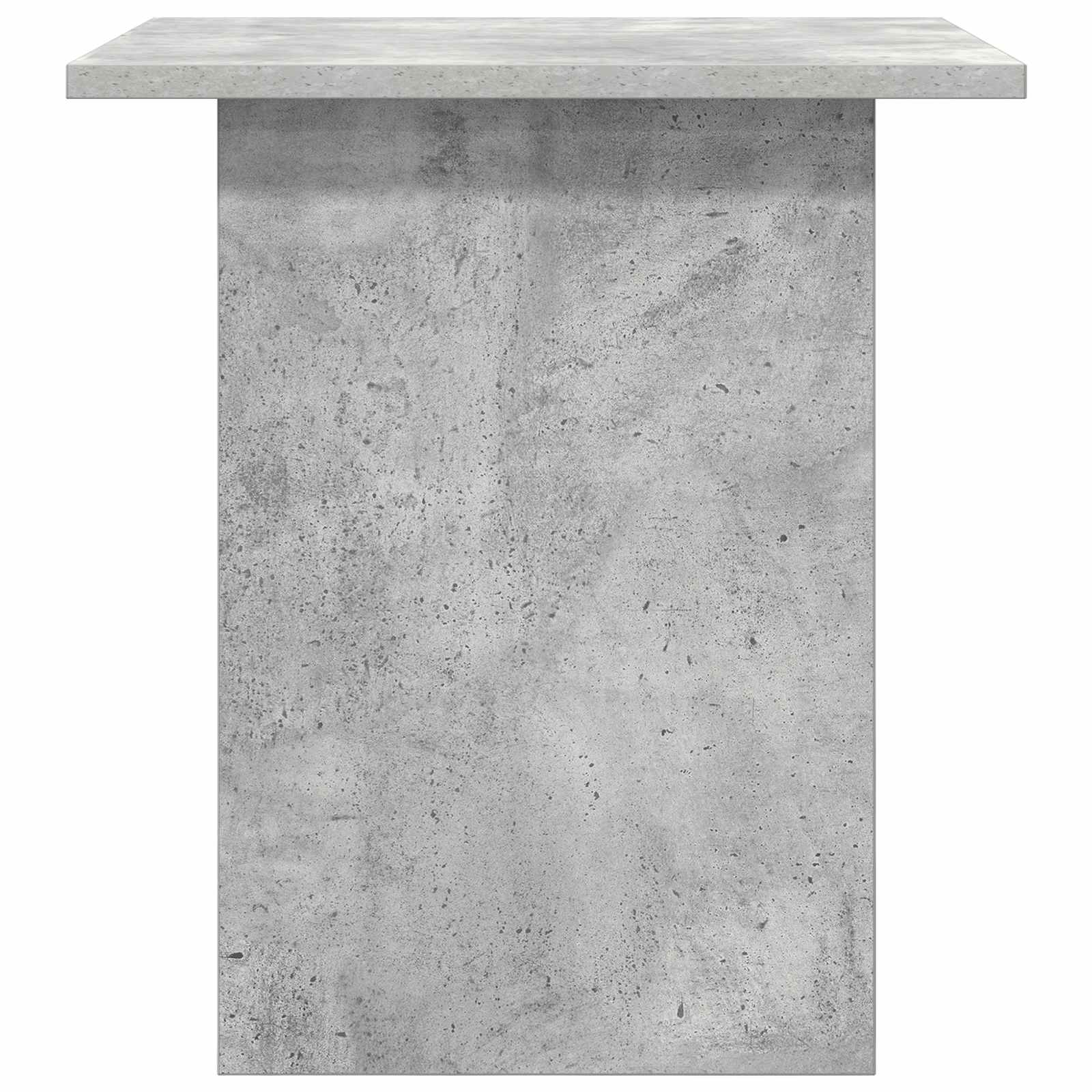Nachtkastje met lade Beton Grijs 41 x 40 x 45 cm Bewerkt hout