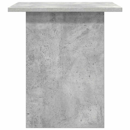 Nachtkastje met lade Beton Grijs 41 x 40 x 45 cm Bewerkt hout
