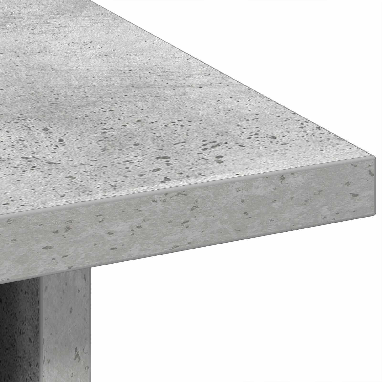 Nachtkastje 2 pcs Beton Grijs 41 x 40 x 45 cm Bewerkt hout