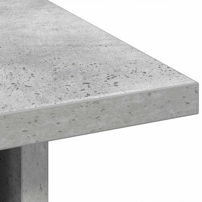 Nachtkastje 2 pcs Beton Grijs 41 x 40 x 45 cm Bewerkt hout