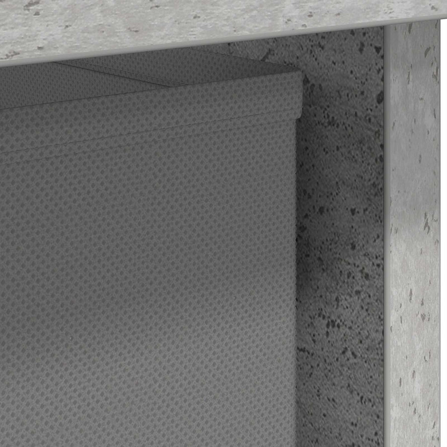 Nachtkastje 2 pcs Beton Grijs 41 x 40 x 45 cm Bewerkt hout