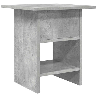 Nachtkastje 2 pcs Beton Grijs 41 x 40 x 45 cm Bewerkt hout