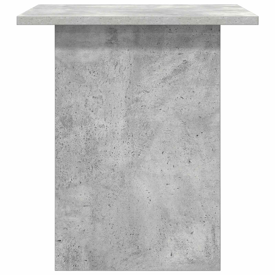 Nachtkastje 2 pcs Beton Grijs 41 x 40 x 45 cm Bewerkt hout