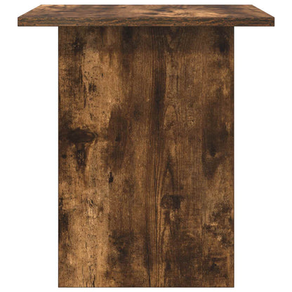 Nachtkastje met lade Gerookt eiken 41 x 40 x 45 cm Bewerkt hout