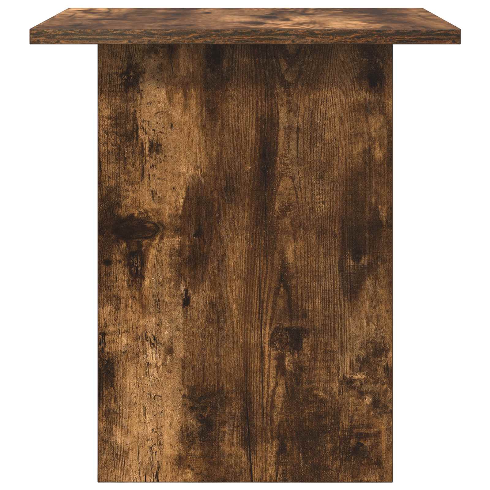 Nachtkastje 2 pcs Gerookt eiken 41 x 40 x 45 cm Bewerkt hout