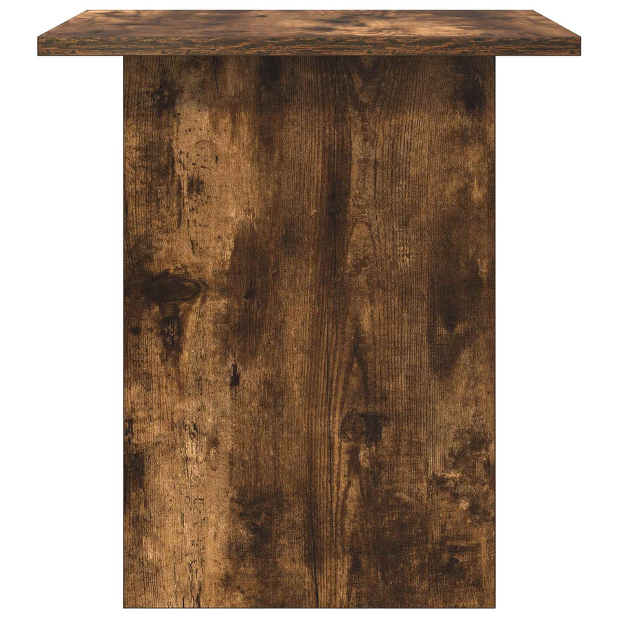Nachtkastje 2 pcs Gerookt eiken 41 x 40 x 45 cm Bewerkt hout