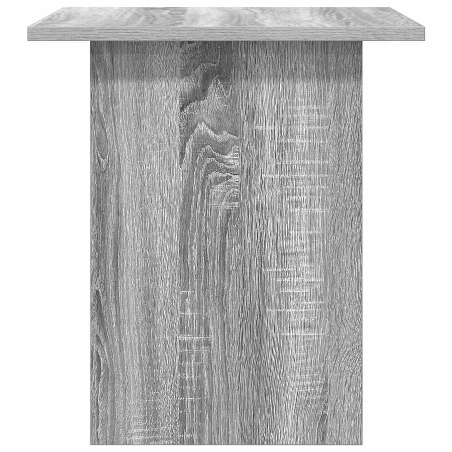 Nachtkastje met lade Grijs Sonoma 41 x 40 x 45 cm Bewerkt hout
