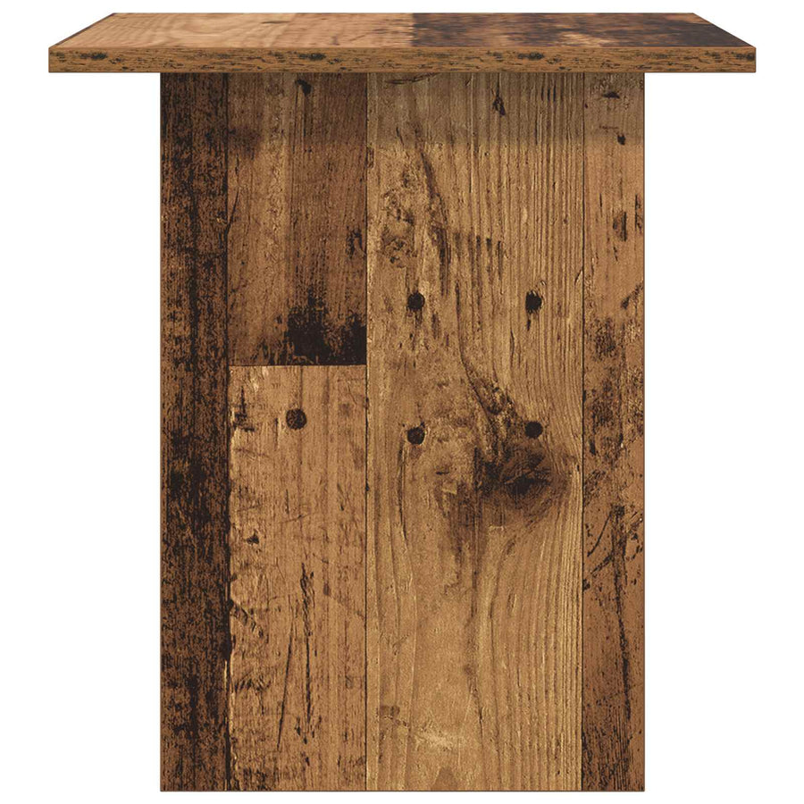 Nachtkastje met lade 2 pcs Oudhout 41 x 40 x 45 cm Bewerkt hout