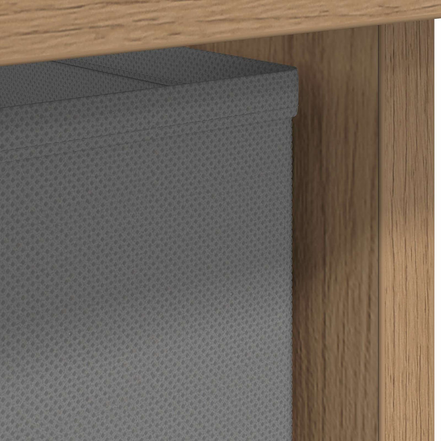 Nachtkastje 2 pcs Artisan Eiken 41 x 40 x 45 cm Bewerkt hout