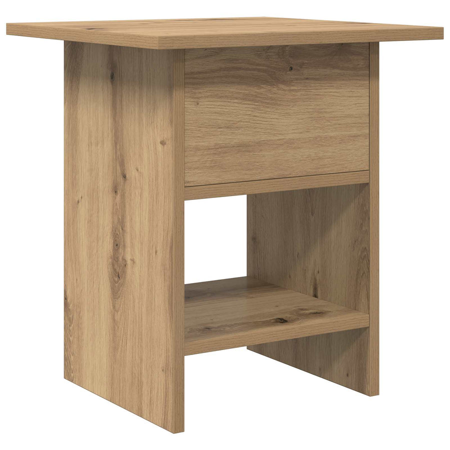 Nachtkastje 2 pcs Artisan Eiken 41 x 40 x 45 cm Bewerkt hout
