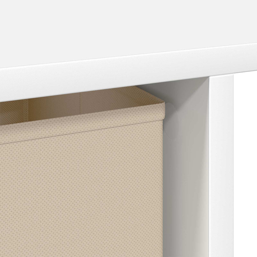 Bureau met lade met plank Wit 100 x 40 x 75 cm Bewerkt hout