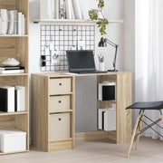 Bureau 100x40x75 cm Sonoma eiken bewerkt hout
