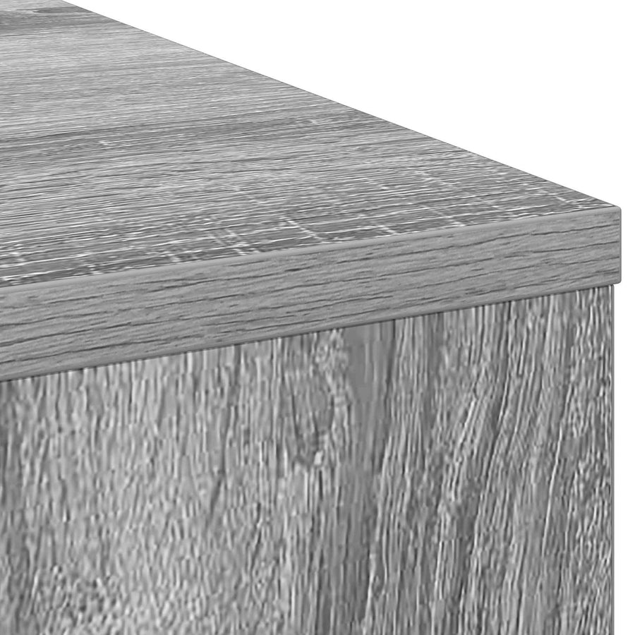 Bureau met lade Grijs Sonoma 100 x 40 x 75 cm Bewerkt hout