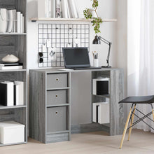Bureau met lade Grijs Sonoma 100 x 40 x 75 cm Bewerkt hout