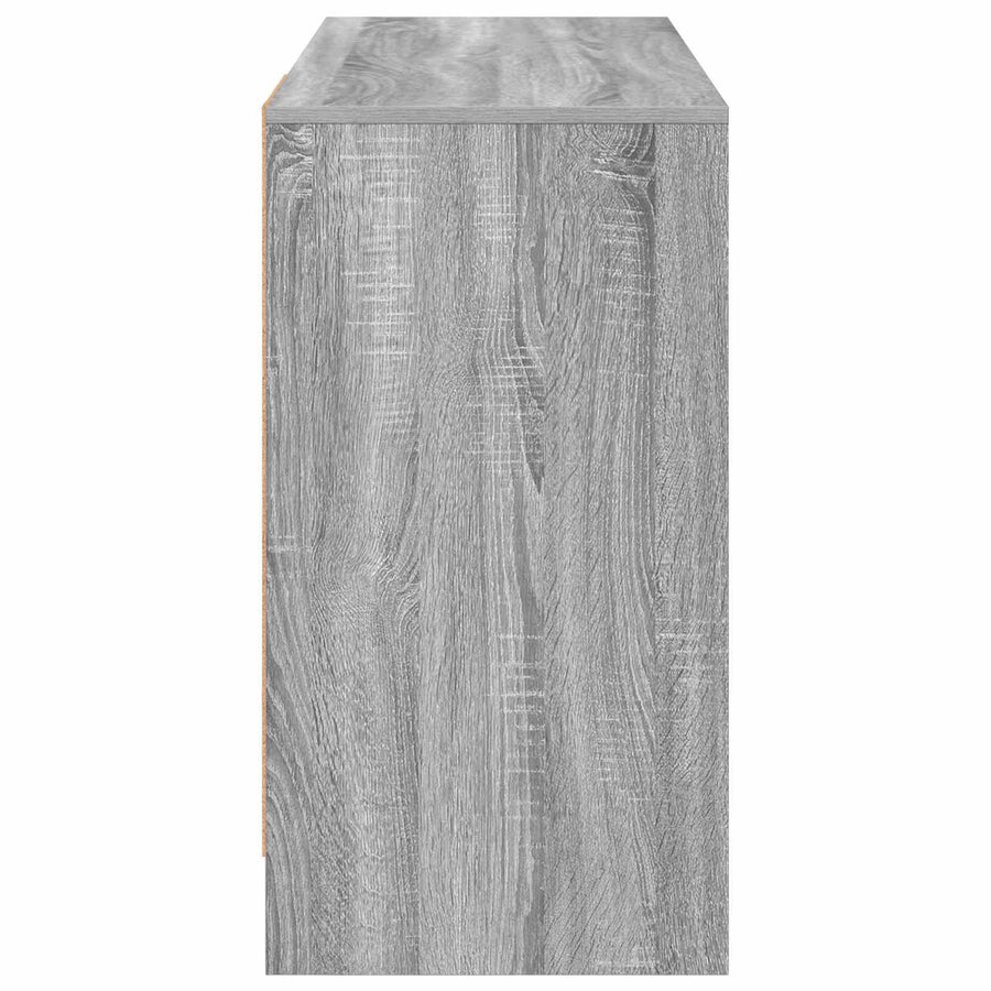 Bureau met lade Grijs Sonoma 100 x 40 x 75 cm Bewerkt hout