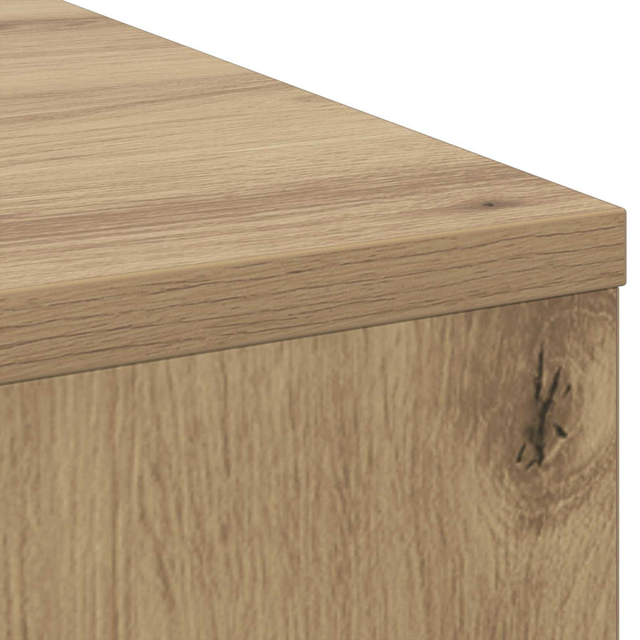 Bureau met lade Artisan Eiken 100 x 40 x 75 cm Bewerkt hout