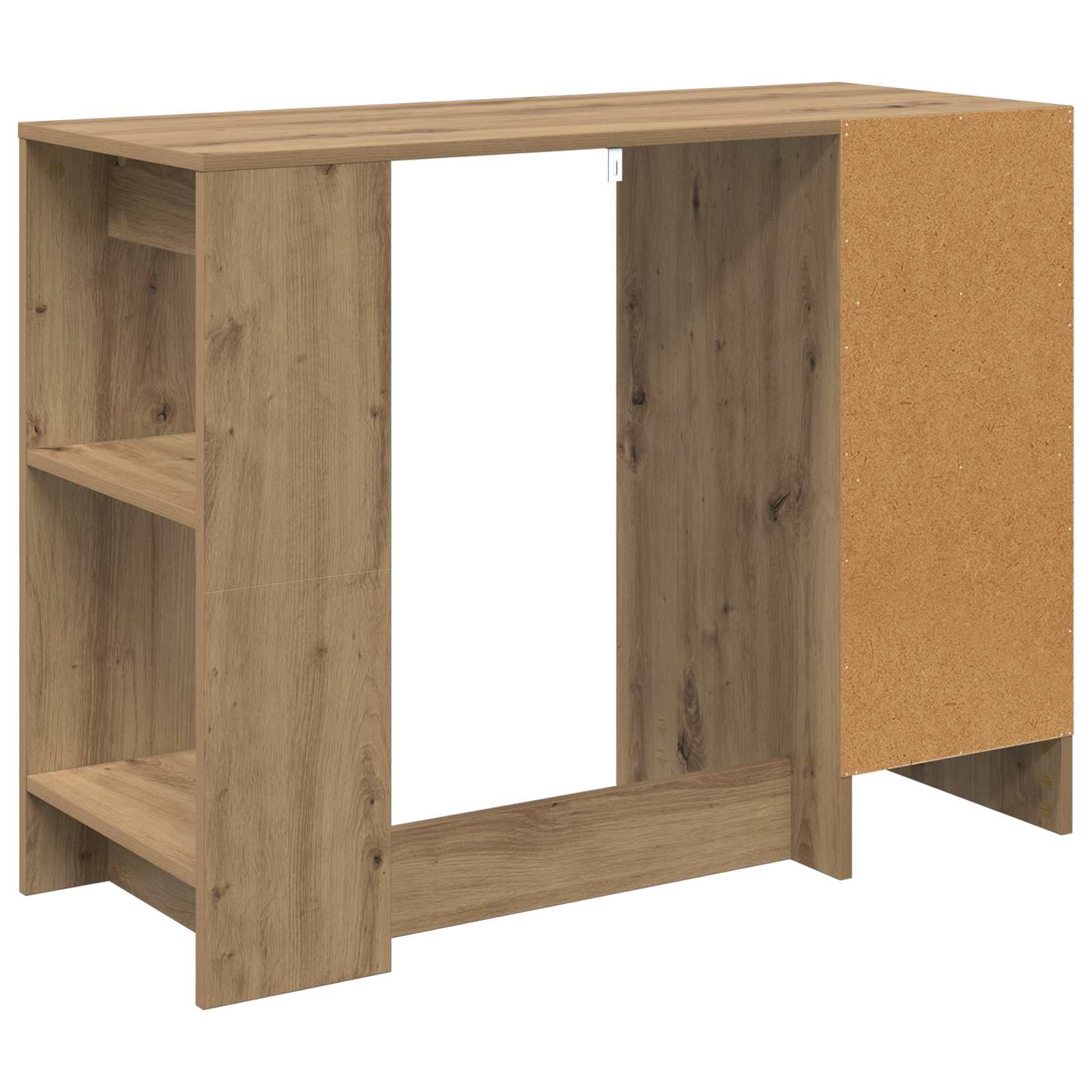 Bureau met lade Artisan Eiken 100 x 40 x 75 cm Bewerkt hout