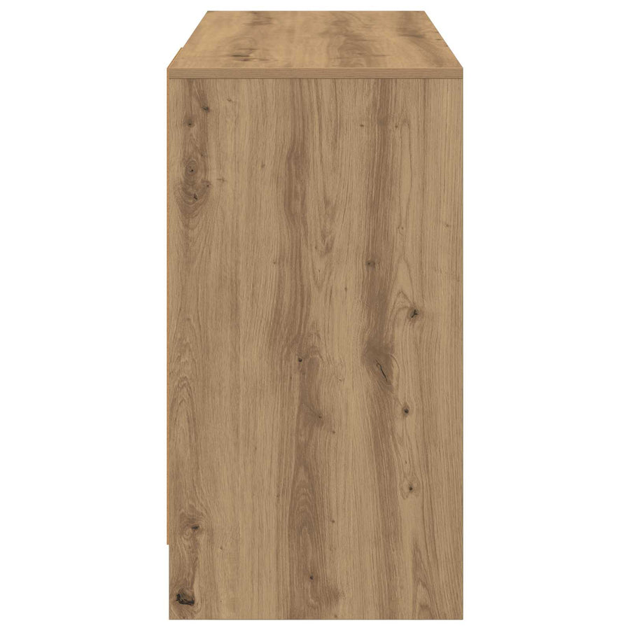 Bureau met lade Artisan Eiken 100 x 40 x 75 cm Bewerkt hout