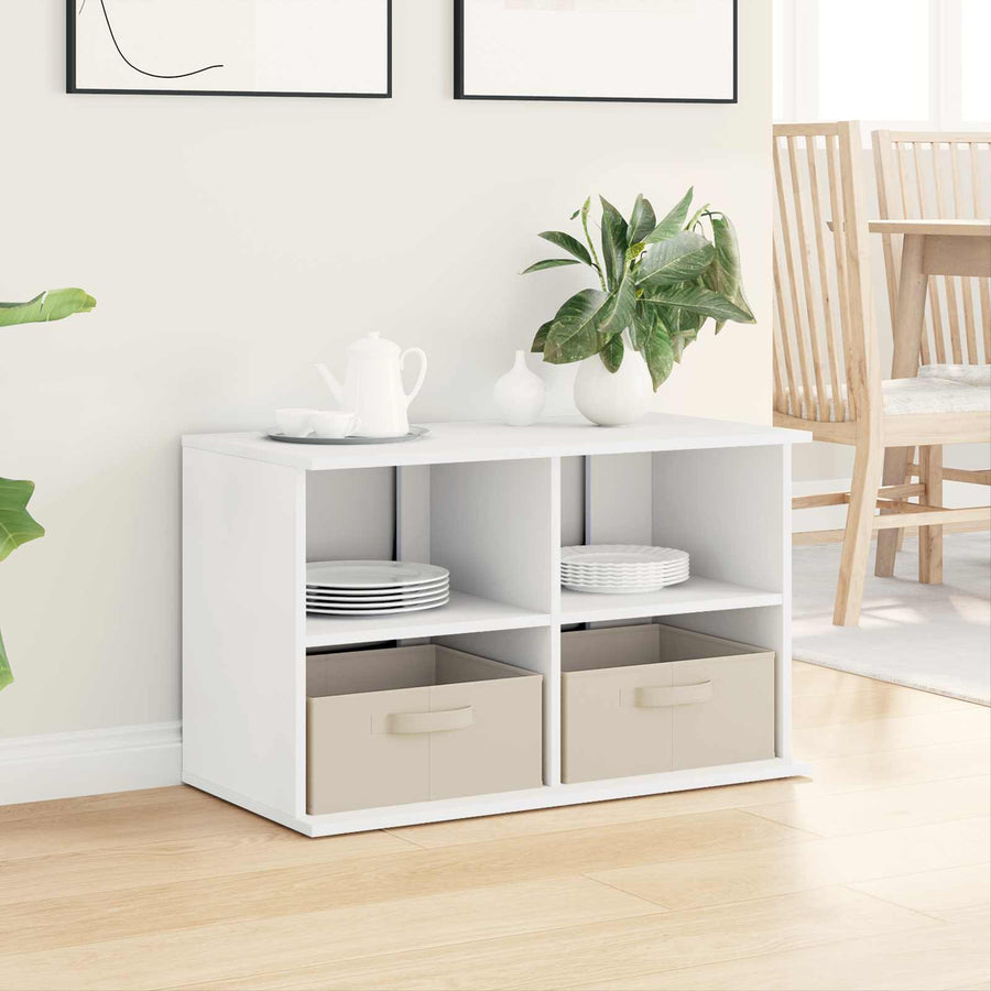TV-standaard met lade Wit 79 x 40 x 48 cm