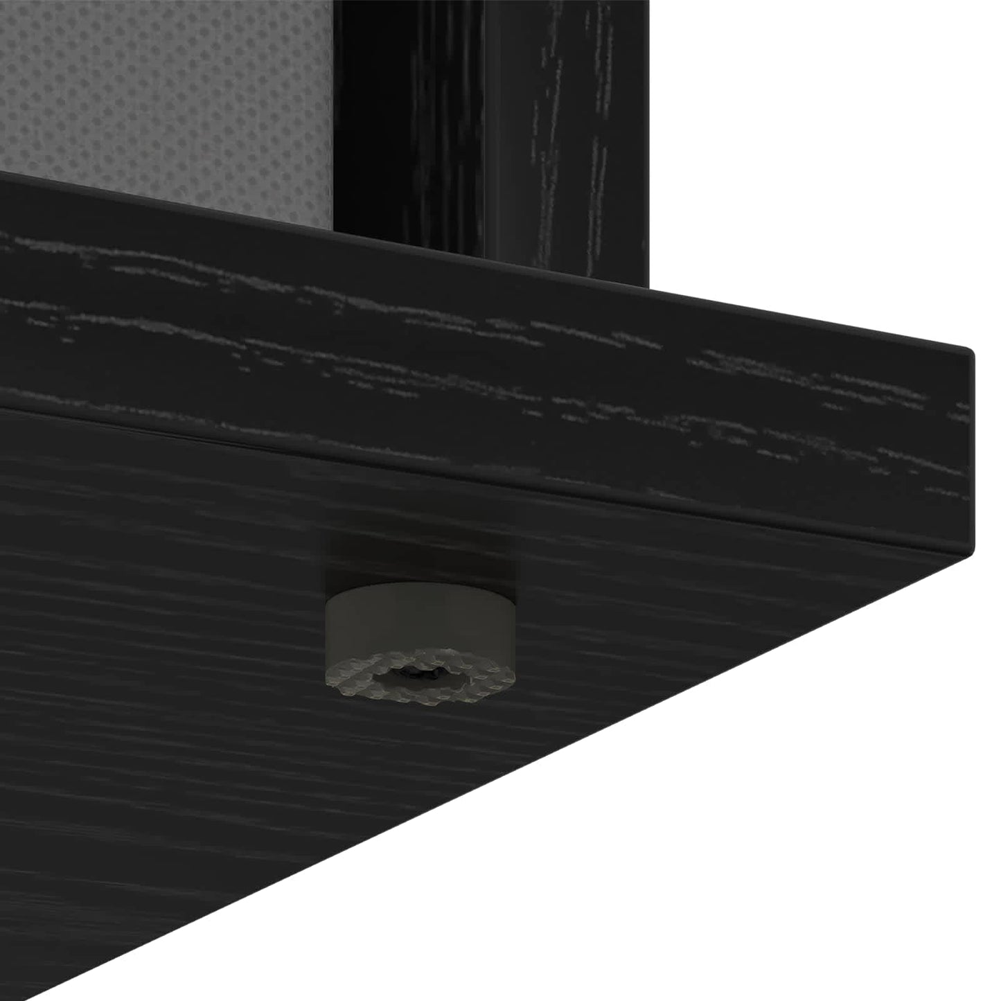 TV-standaard met lade Zwart Eiken 79 x 40 x 48 cm
