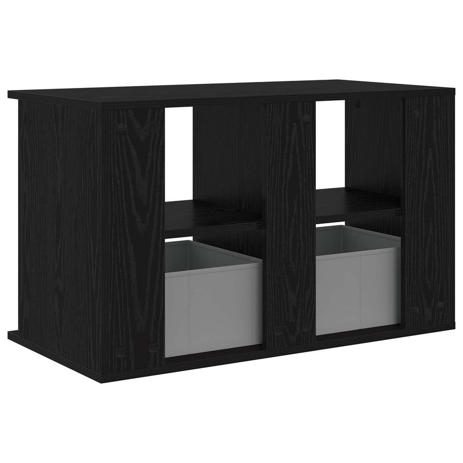 TV-standaard met lade Zwart Eiken 79 x 40 x 48 cm