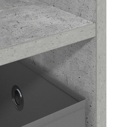 TV-standaard met lade Beton Grijs 79 x 40 x 48 cm