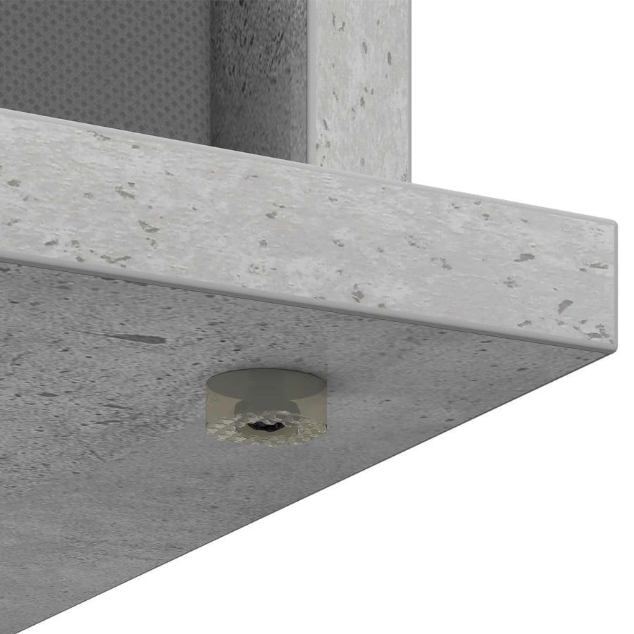 TV-standaard met lade Beton Grijs 79 x 40 x 48 cm