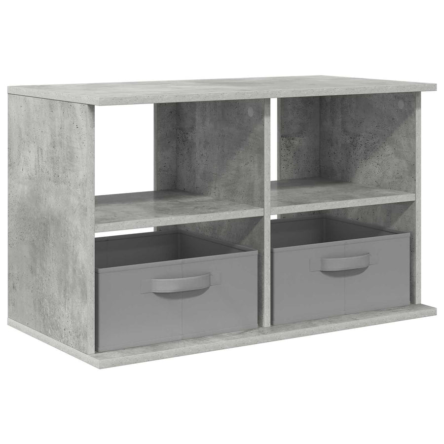 TV-standaard met lade Beton Grijs 79 x 40 x 48 cm