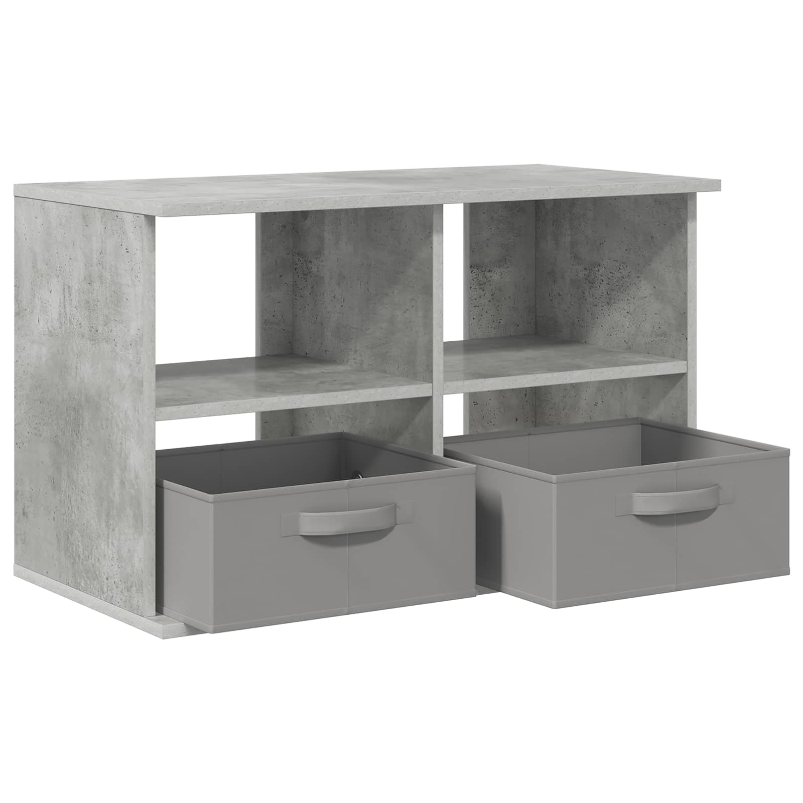 TV-standaard met lade Beton Grijs 79 x 40 x 48 cm