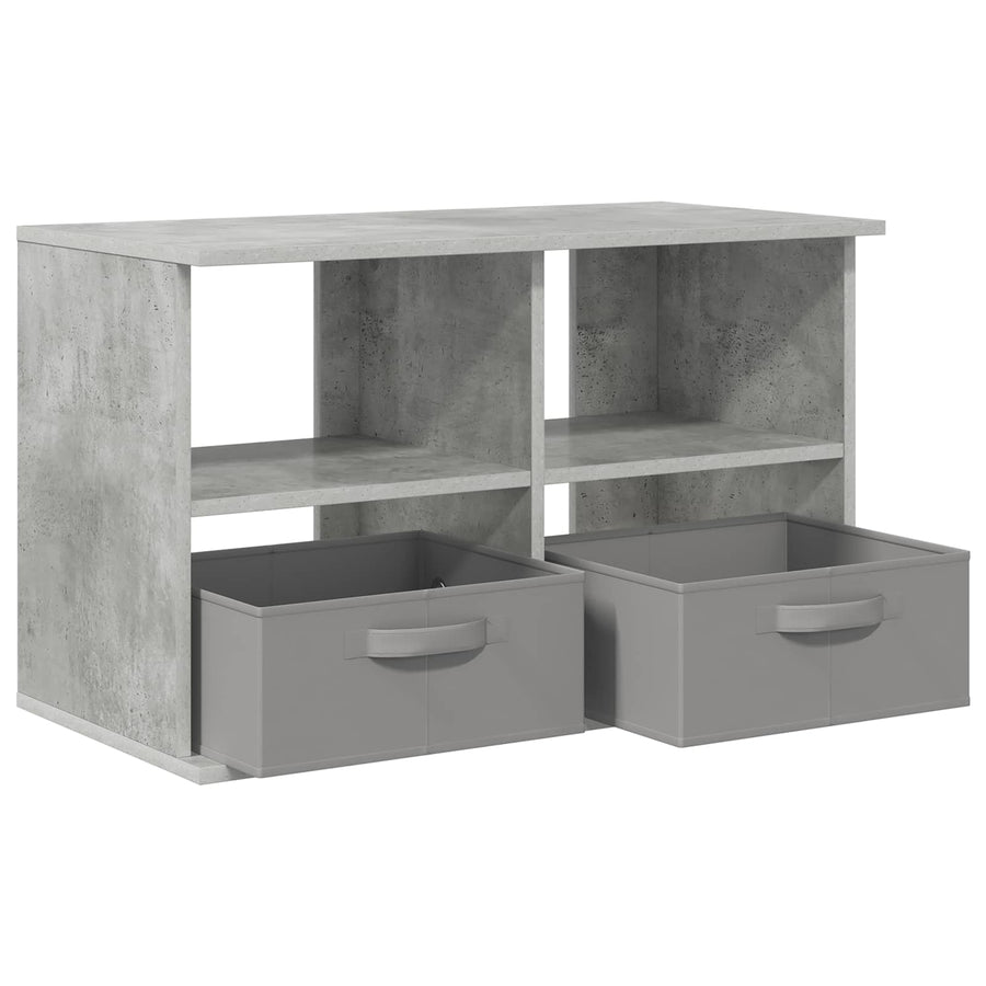 TV-standaard met lade Beton Grijs 79 x 40 x 48 cm