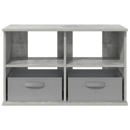 TV-standaard met lade Beton Grijs 79 x 40 x 48 cm