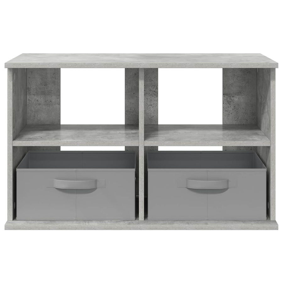 TV-standaard met lade Beton Grijs 79 x 40 x 48 cm