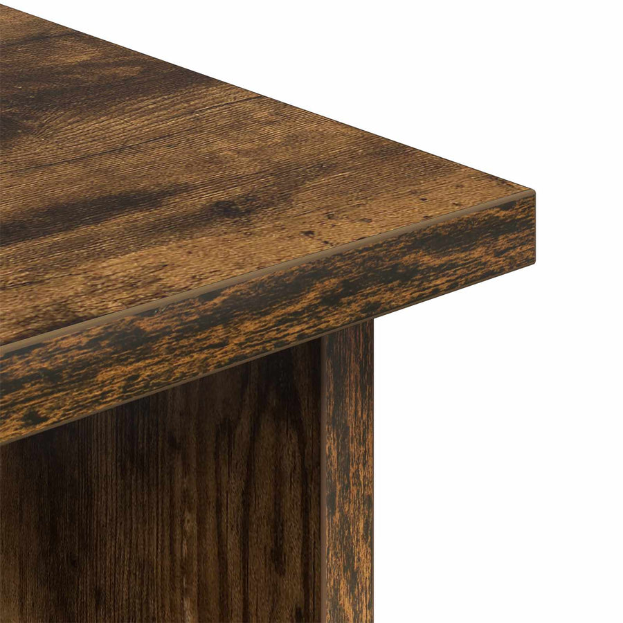 TV-standaard met lade Gerookt eiken 79 x 40 x 48 cm