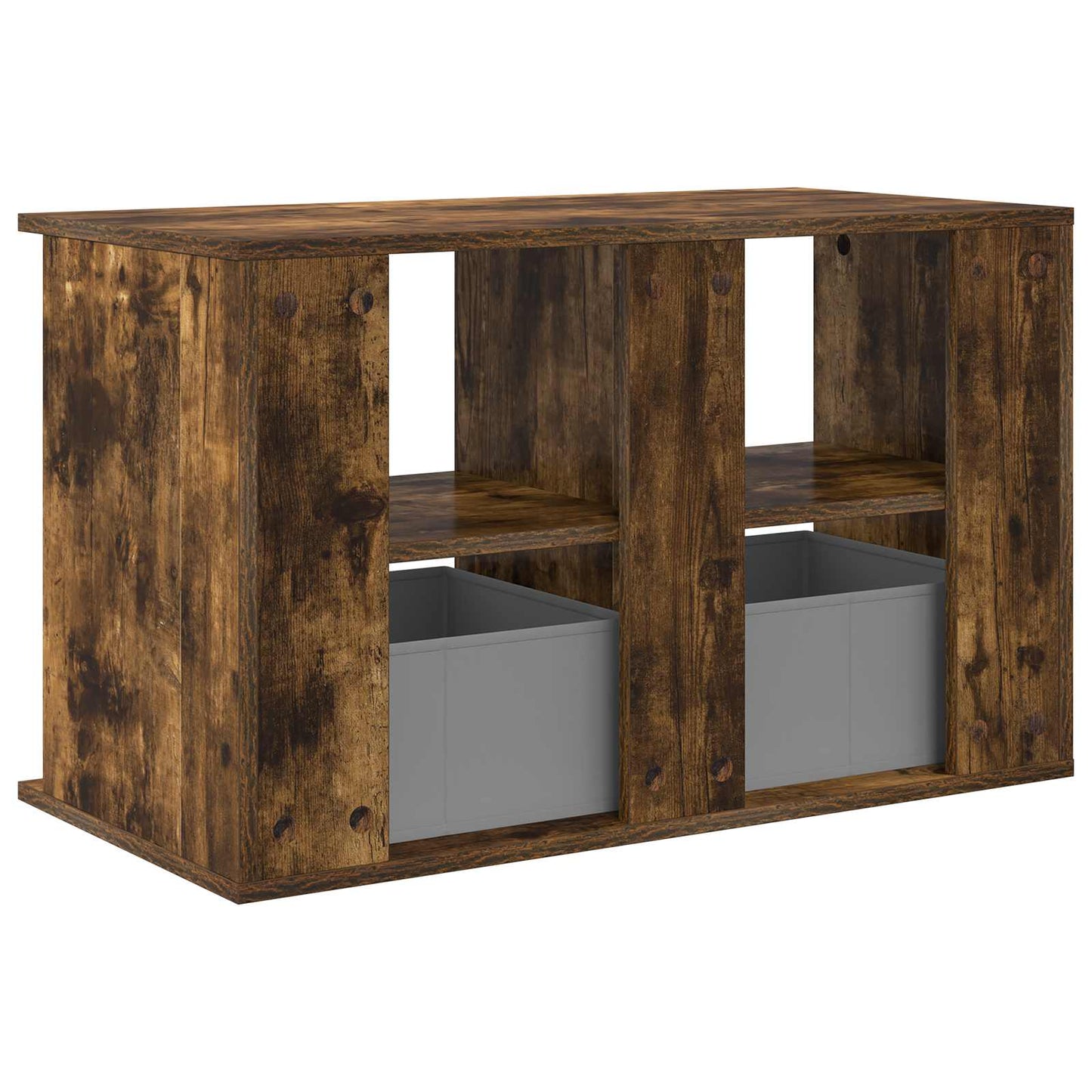 TV-standaard met lade Gerookt eiken 79 x 40 x 48 cm