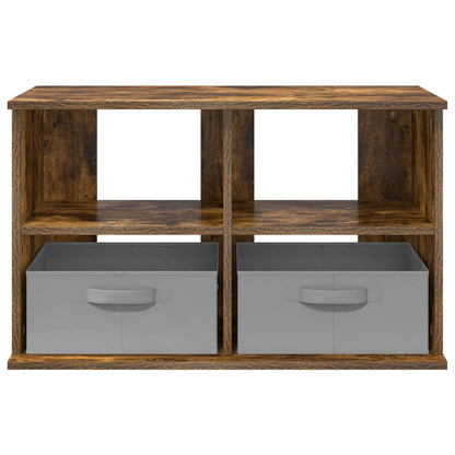 TV-standaard met lade Gerookt eiken 79 x 40 x 48 cm