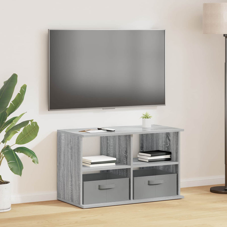 TV-standaard met lade Grijs Sonoma 79 x 40 x 48 cm