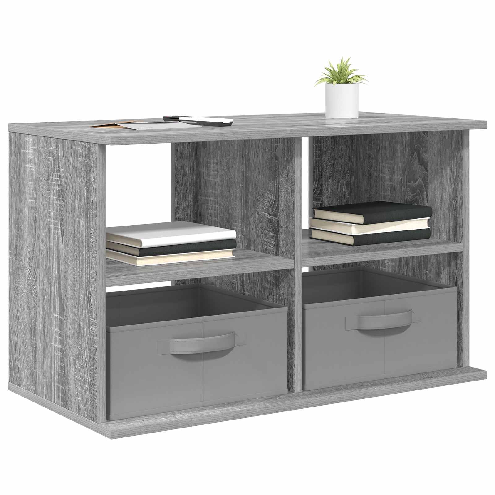 TV-standaard met lade Grijs Sonoma 79 x 40 x 48 cm