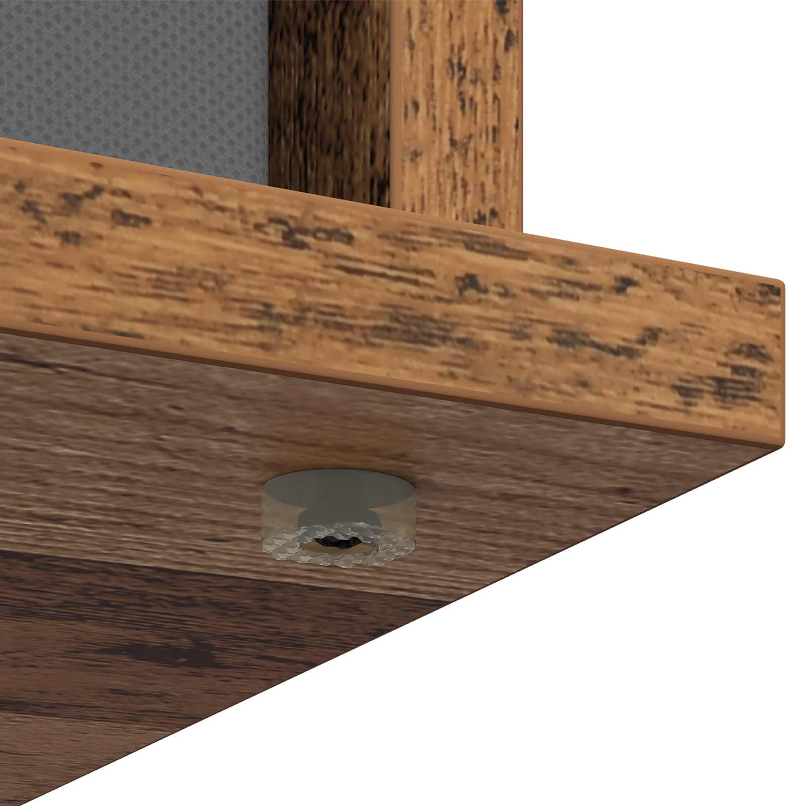 TV-standaard met lade Oudhout 79 x 40 x 48 cm
