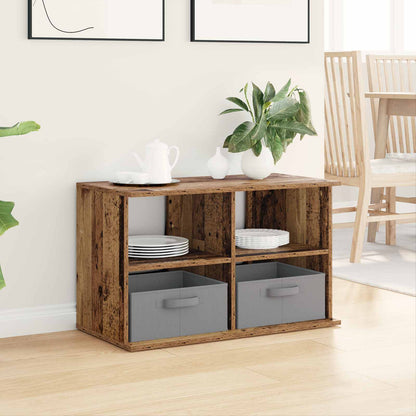 TV-standaard met lade Oudhout 79 x 40 x 48 cm
