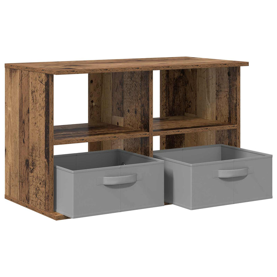 TV-standaard met lade Oudhout 79 x 40 x 48 cm
