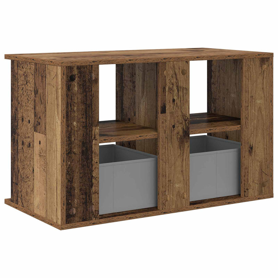 TV-standaard met lade Oudhout 79 x 40 x 48 cm