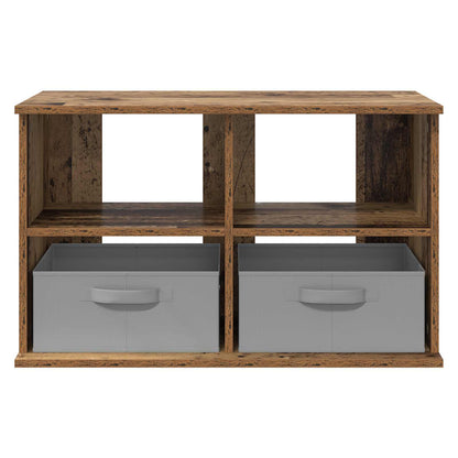 TV-standaard met lade Oudhout 79 x 40 x 48 cm